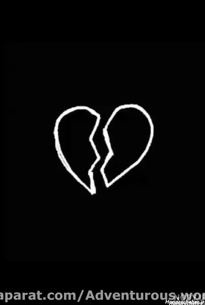  عکس قلب سیاه شکسته