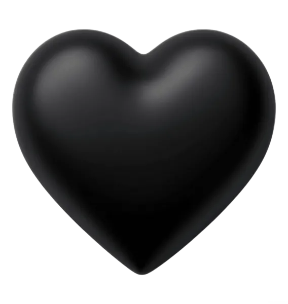  عکس قلب سیاه شکسته