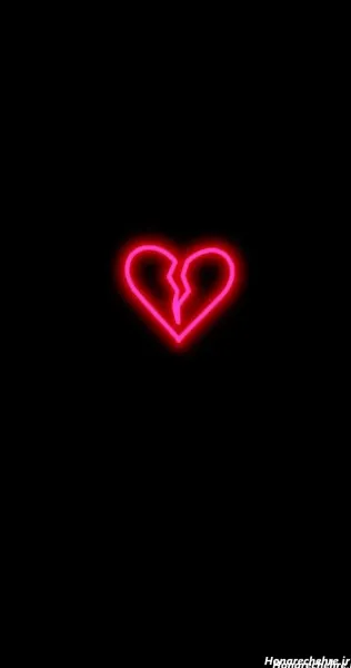 عکس قلب سیاه شکسته