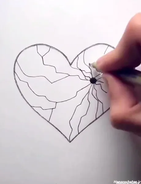  عکس قلب سیاه شکسته