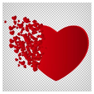  عکس قلب قرمز فانتزی