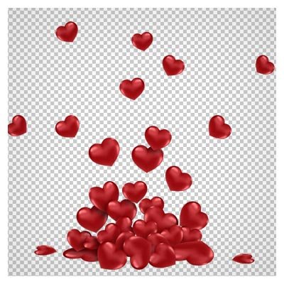  عکس قلب قرمز فانتزی