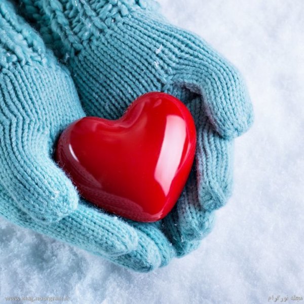 عکس قلب قرمز خوشگل برای پروفایل