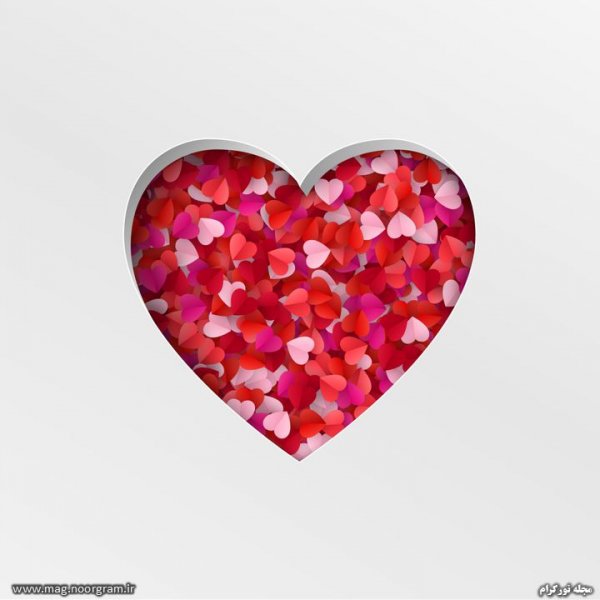  عکس قلب قرمز خوشگل برای پروفایل