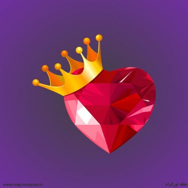  عکس قلب قرمز خوشگل برای پروفایل