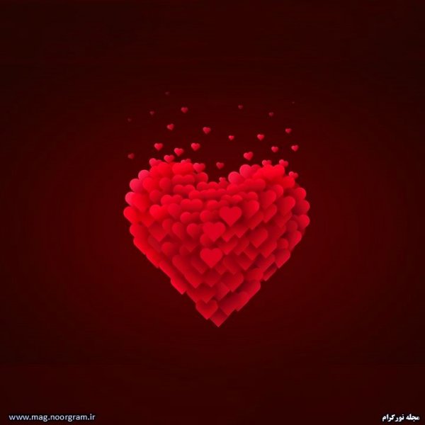 عکس قلب قرمز خوشگل برای پروفایل