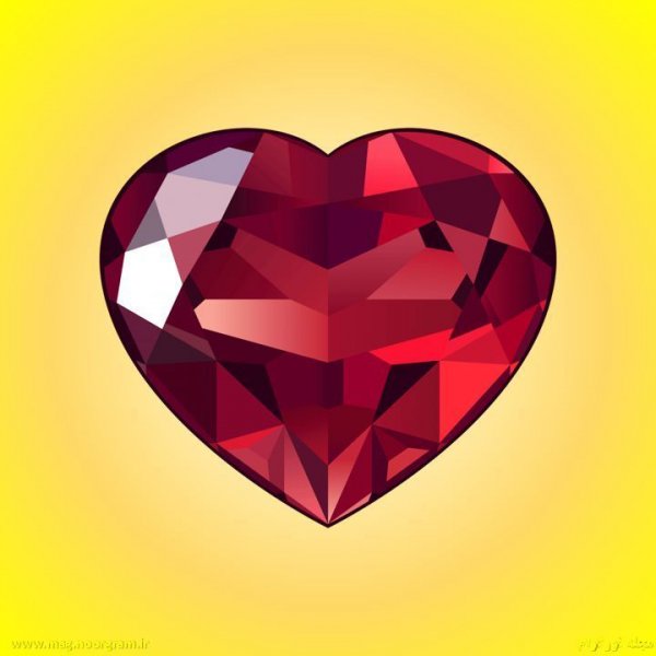  عکس قلب قرمز خوشگل برای پروفایل