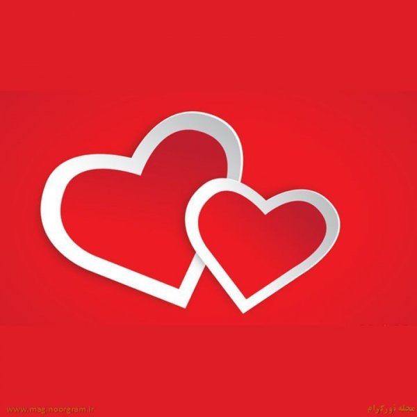  عکس قلب قرمز خوشگل برای پروفایل