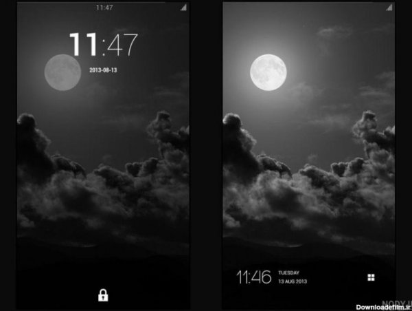  بک گراند ست صفحه قفل و اصلی