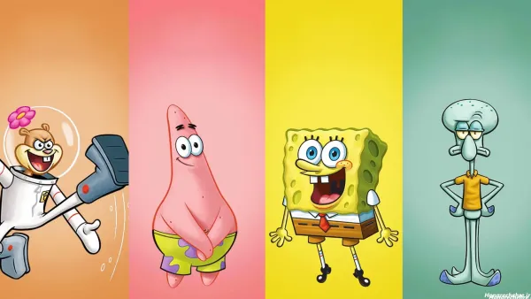  عکس ست باب اسفنجی و پاتریک