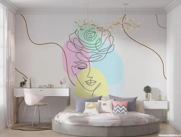  عکس مینیمال چهره دختر