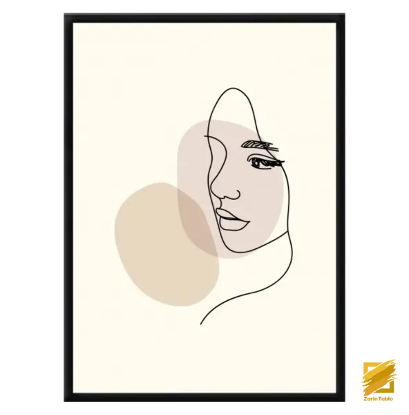  عکس مینیمال چهره دختر