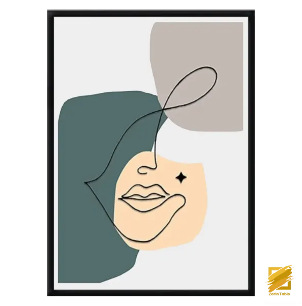  عکس مینیمال چهره دختر