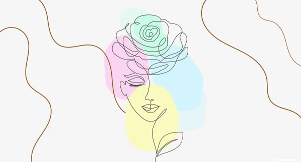  عکس مینیمال چهره دختر