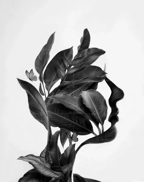  عکس مینیمال چهره دختر