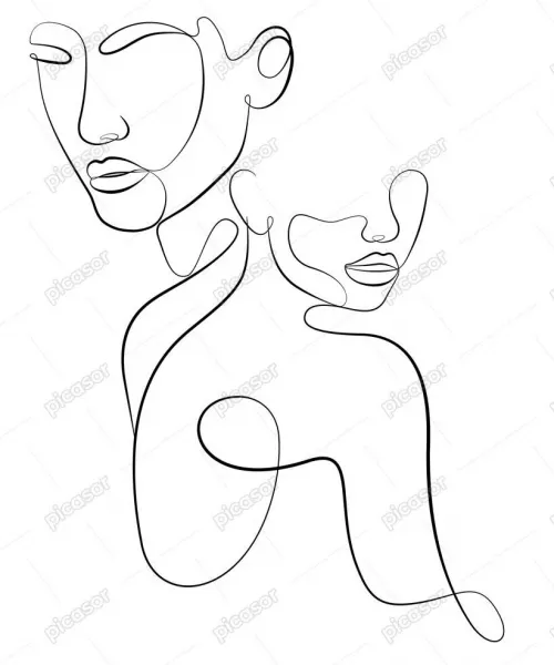  عکس مینیمال چهره دختر