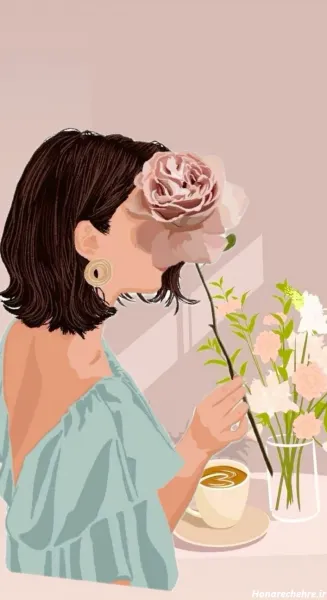  عکس مینیمال دخترانه رنگی