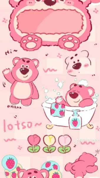  عکس صورتی کیوت ساده