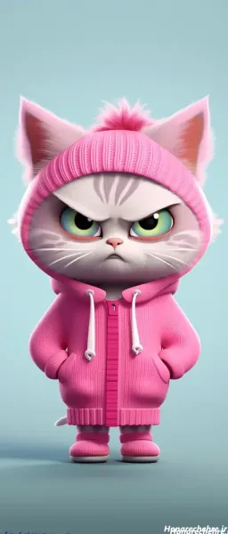  عکس صورتی کیوت ساده