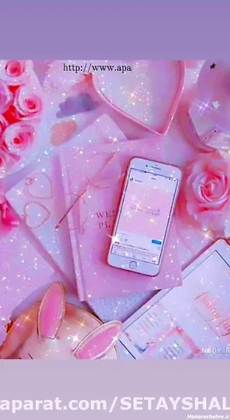  عکس صورتی کیوت ساده