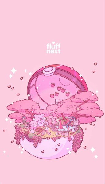  عکس کیوت دخترونه صورتی فانتزی