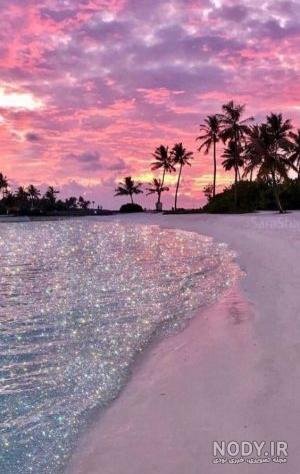  عکس کیوت صورتی براق