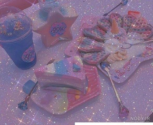  عکس کیوت صورتی براق