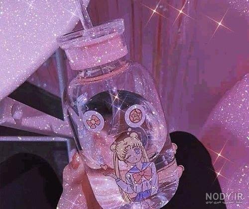  عکس کیوت صورتی براق