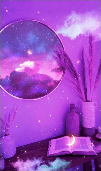  عکس پروفایل صورتی و بنفش