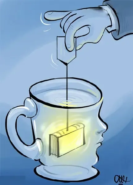  عکس مینیمال از کتاب