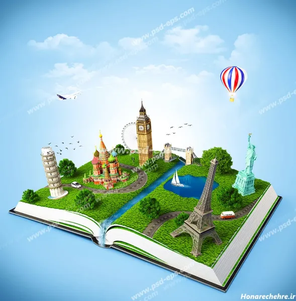  عکس کتاب ساده