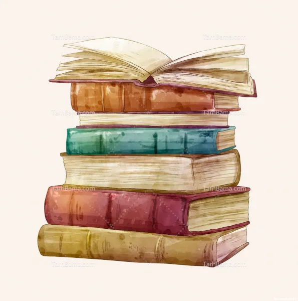  عکس کتاب ساده