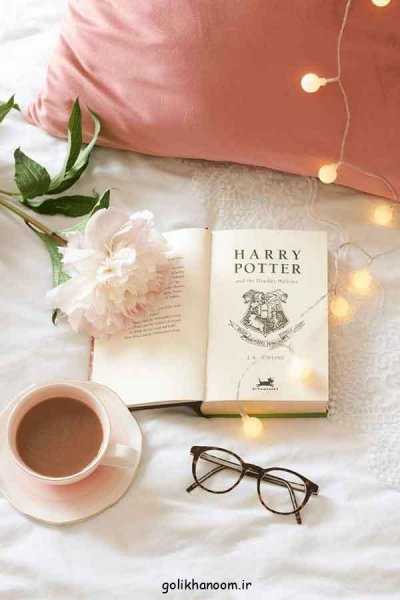  عکس پروفایل کتاب و گل و قهوه