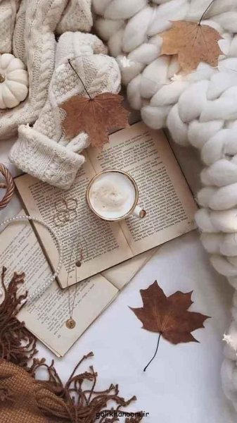  عکس پروفایل کتاب و گل و قهوه