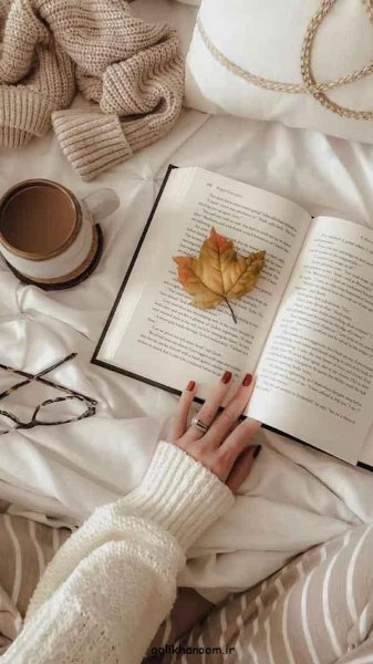  عکس پروفایل کتاب و گل و قهوه