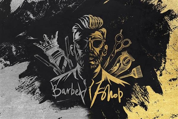  بک گراند ارایشگری مردانه