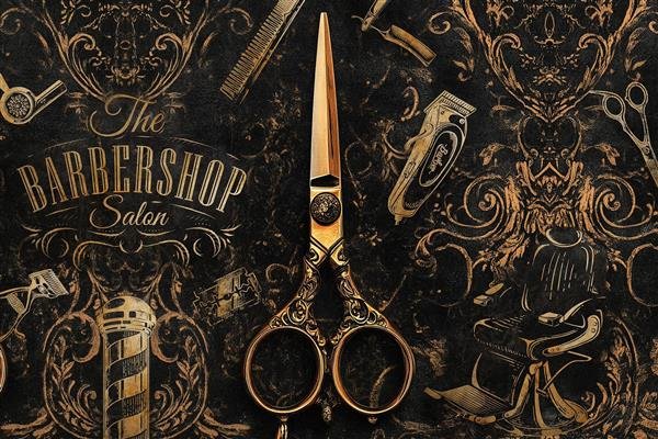  بک گراند ارایشگری مردانه