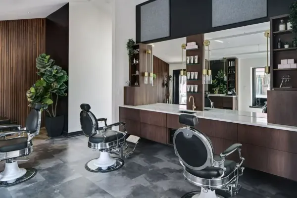  عکس آرایشگاه مردانه لوکس