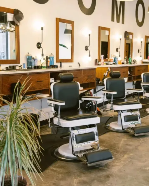  عکس آرایشگاه مردانه لوکس