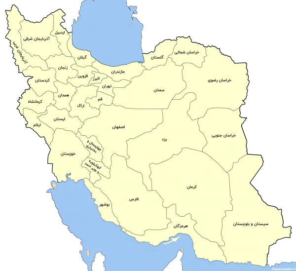  عکس نقشه ایران برای پروفایل