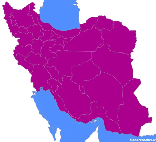  عکس نقشه ایران فانتزی