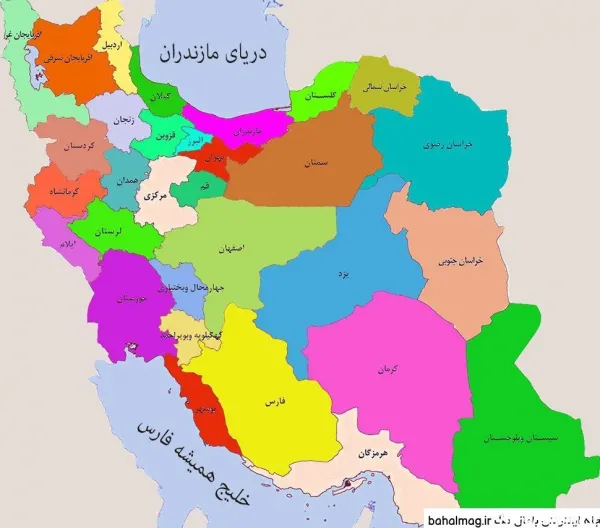  عکس نقشه ایران واضح