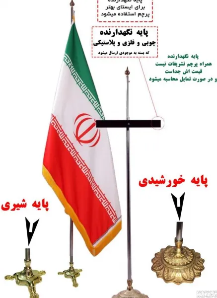  زیباترین عکس پرچم ایران