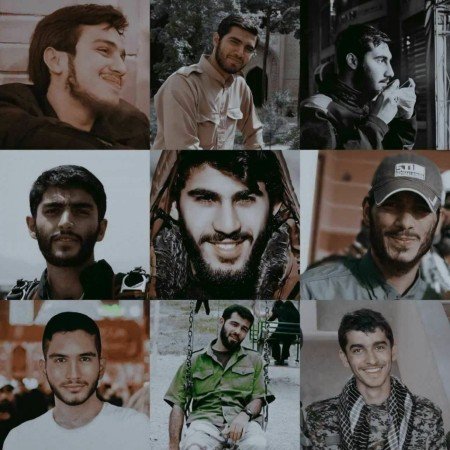  عکس پرچم ایران و شهدا