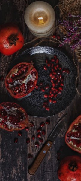  عکس مینیمال انار