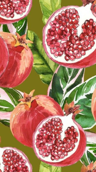  عکس مینیمال انار