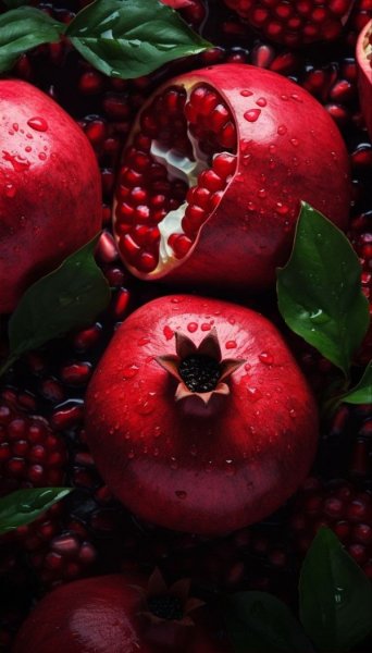  عکس مینیمال انار