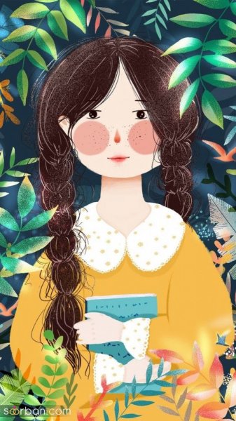  بک گراند دخترانه