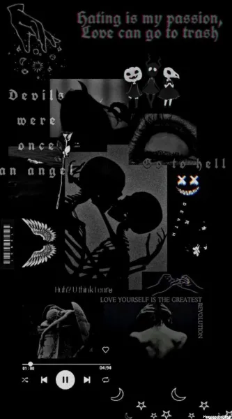  بک گراند مشکی ساده با کیفیت