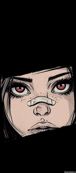 بک گراند مشکی غمگین دخترانه